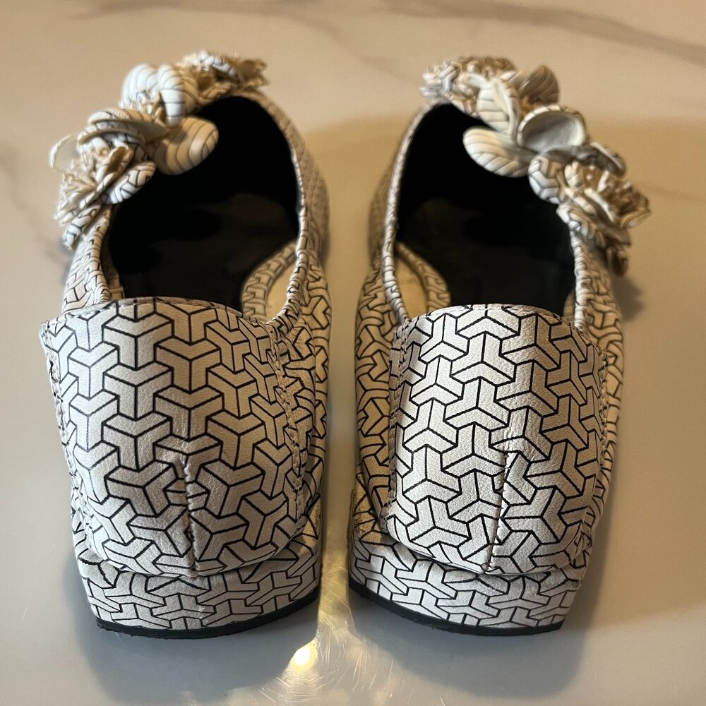 Daniele Ancarani Italian Leather Flats - Sz 38.5 - Picture 5 of 8